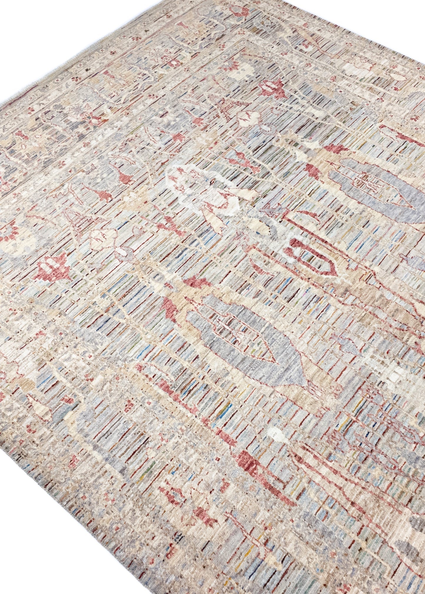 Unique Ziegler Art Deco Rug 18443 | Hand-knotted from Afghanistan (in stock)