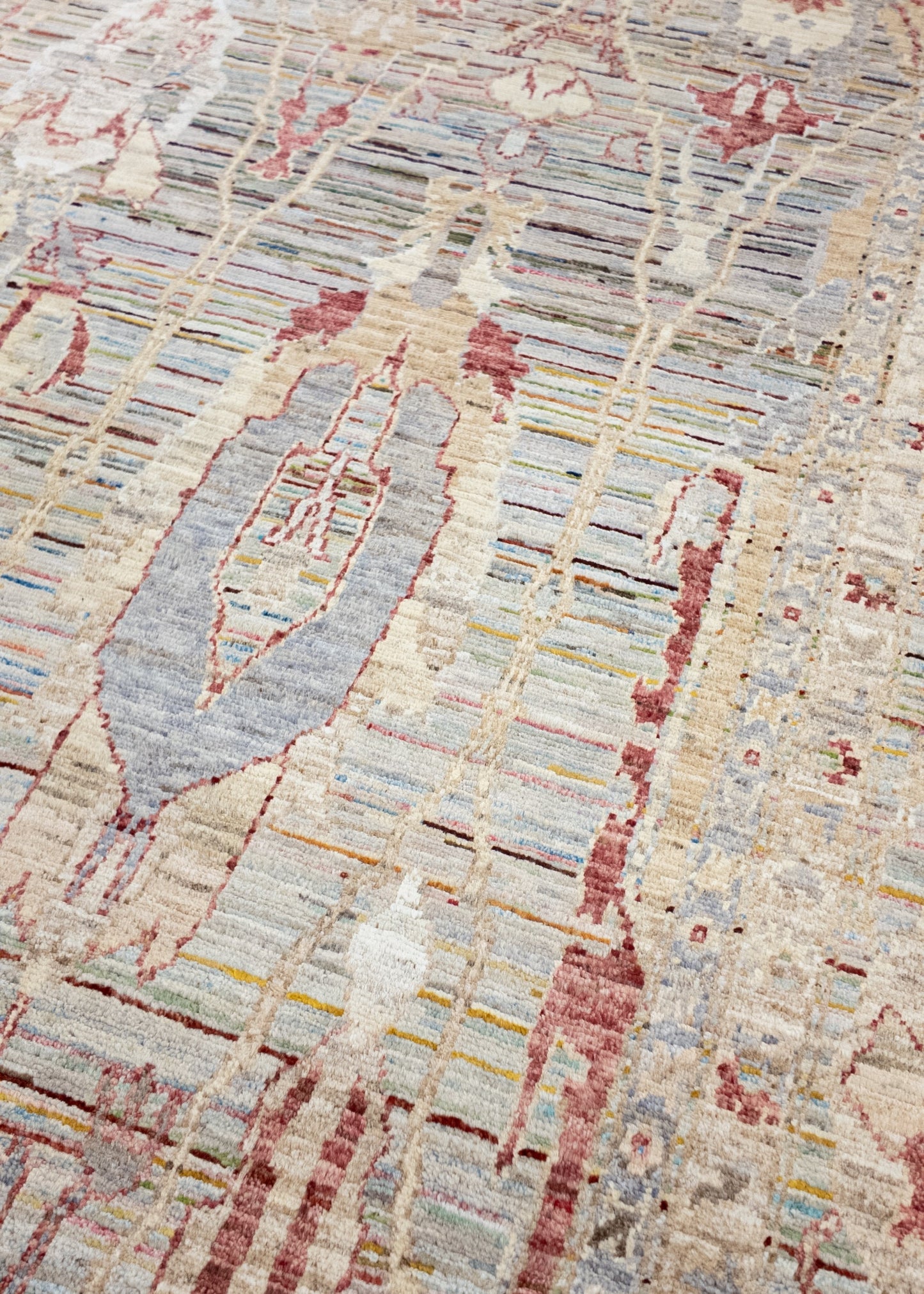 Unique Ziegler Art Deco Rug 18443 | Hand-knotted from Afghanistan (in stock)