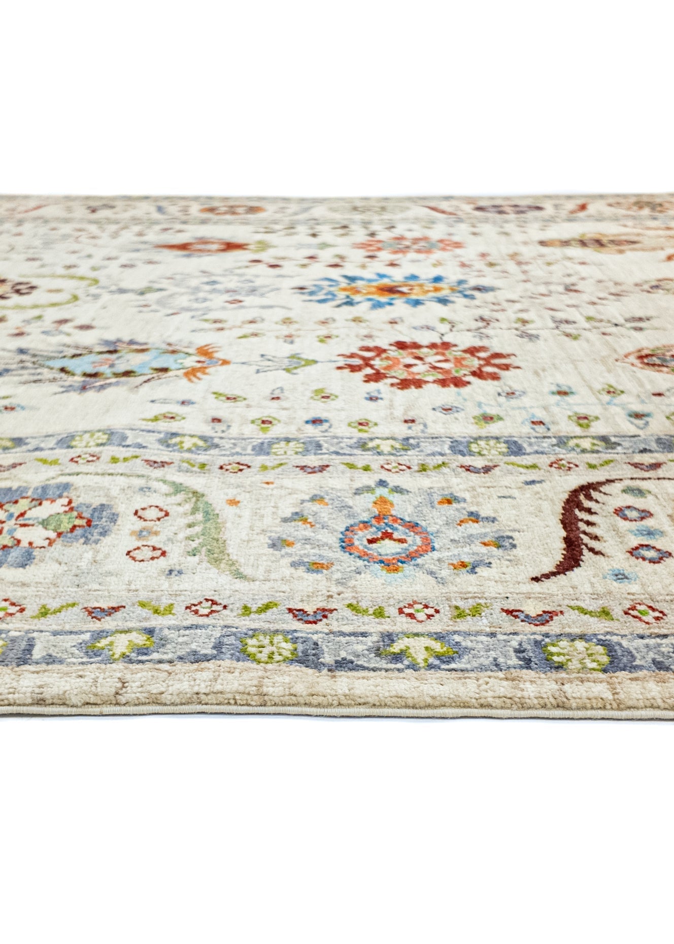 Unique Ziegler Art Deco Rug 18505 | Hand-knotted from Afghanistan (in stock)