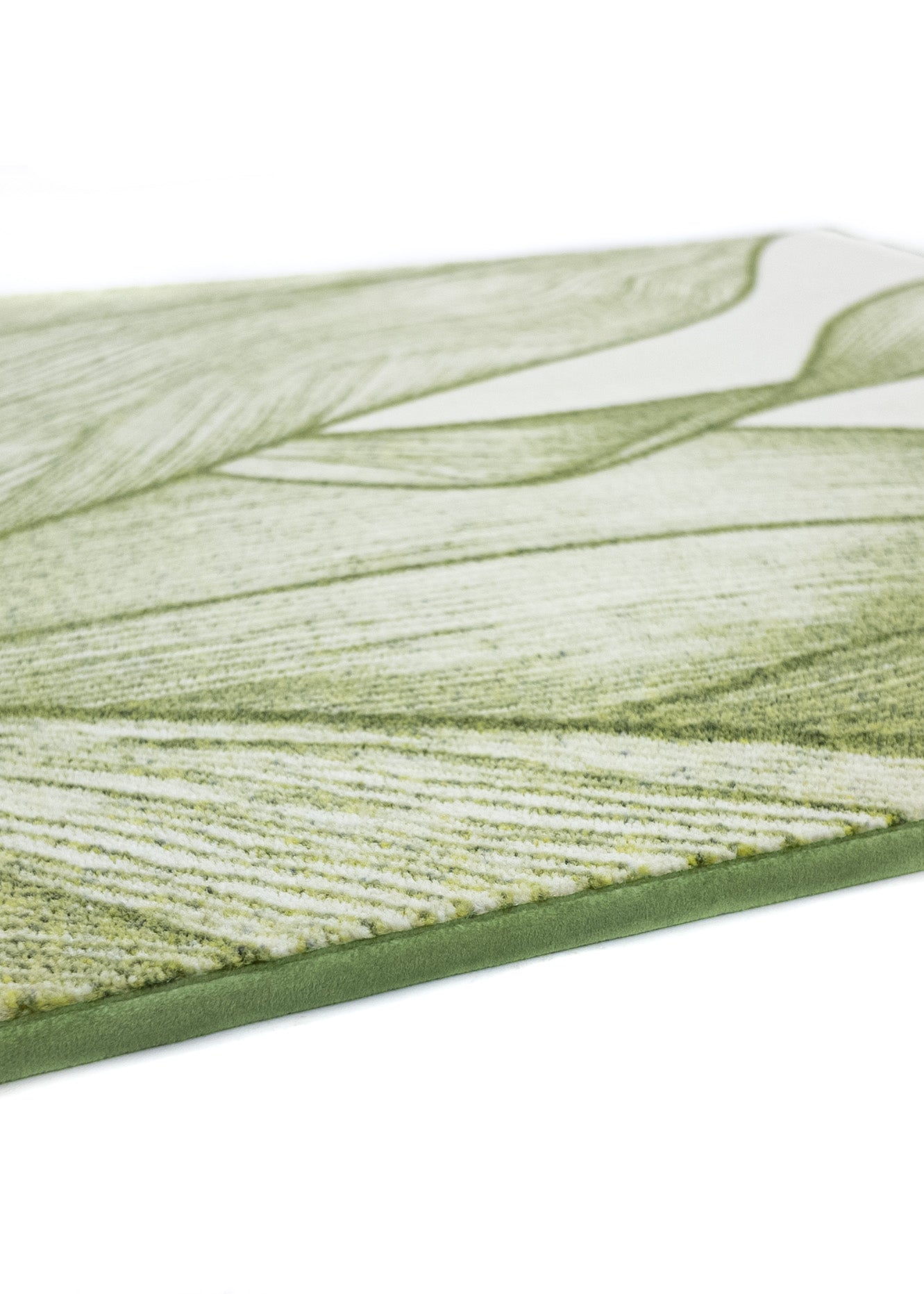 MOMO rugs x NOŪRA studios - Botanical Beige/green