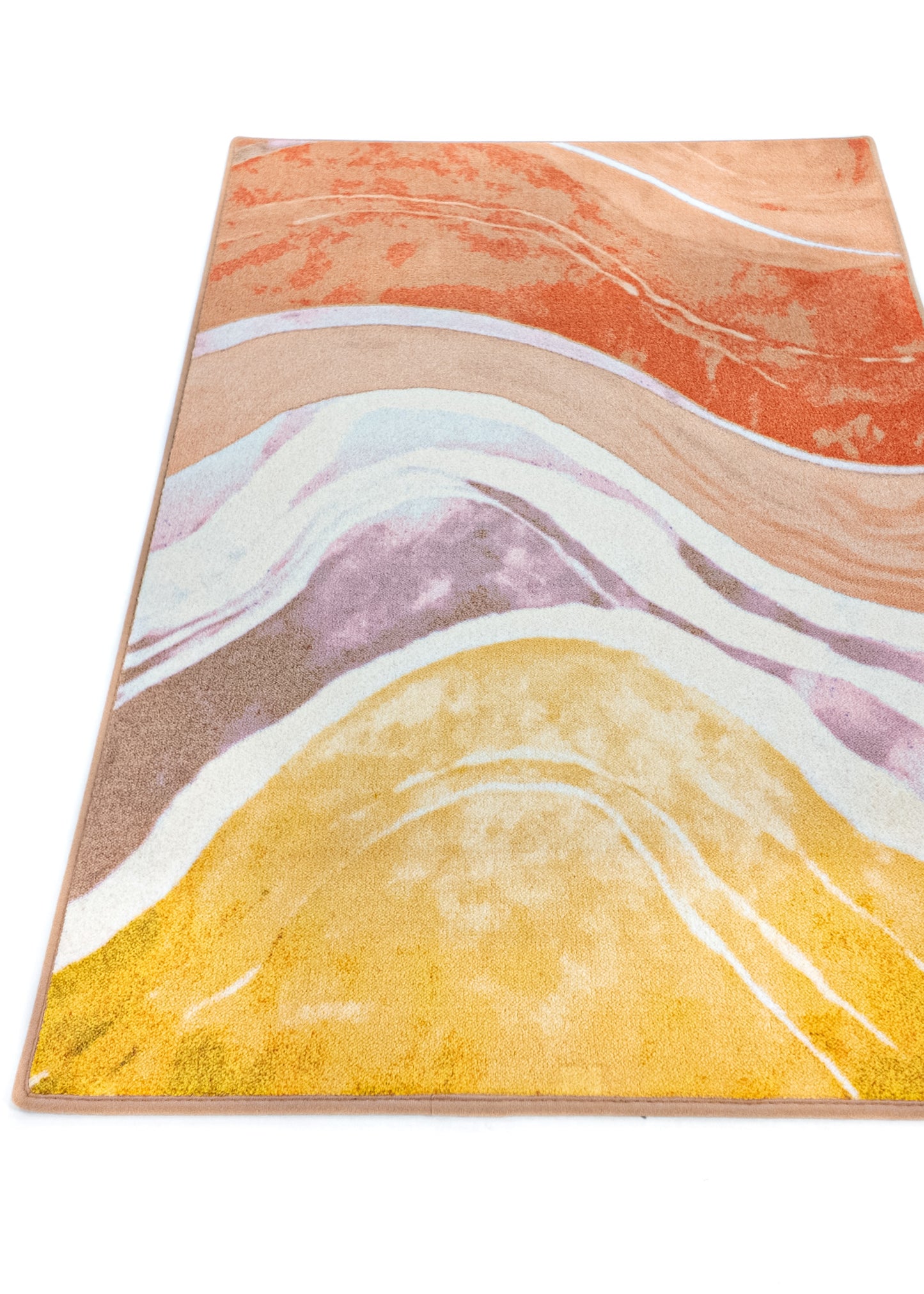 MOMO rugs x NOŪRA studios - Waves Multicolour vibrant rug