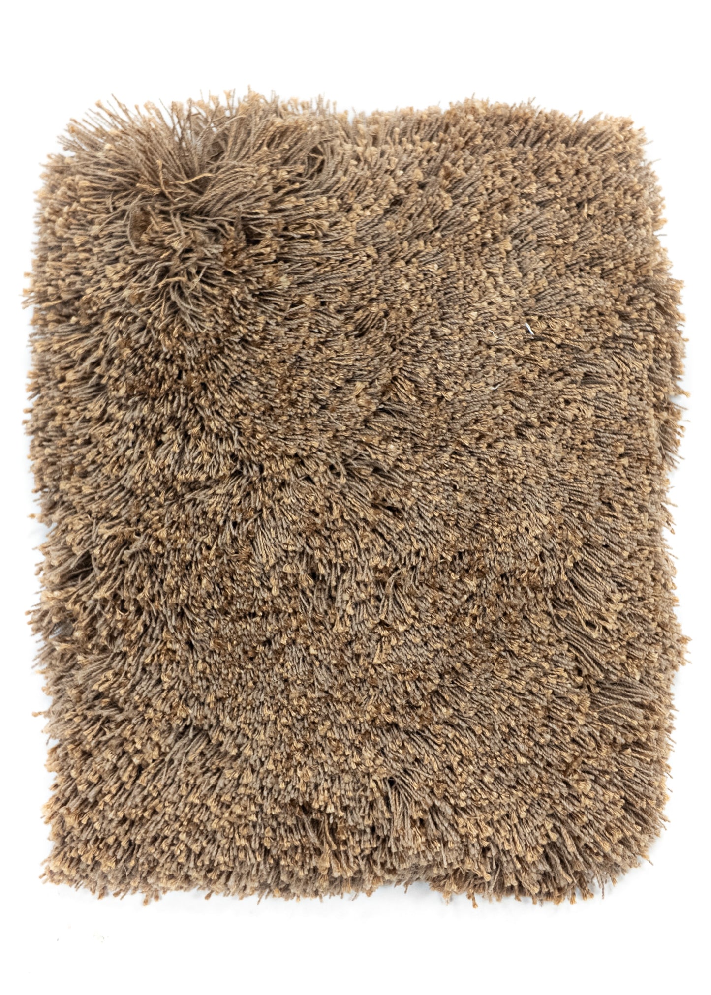 Carpet MOMO Rugs Naturais Copper Brown Shaggy