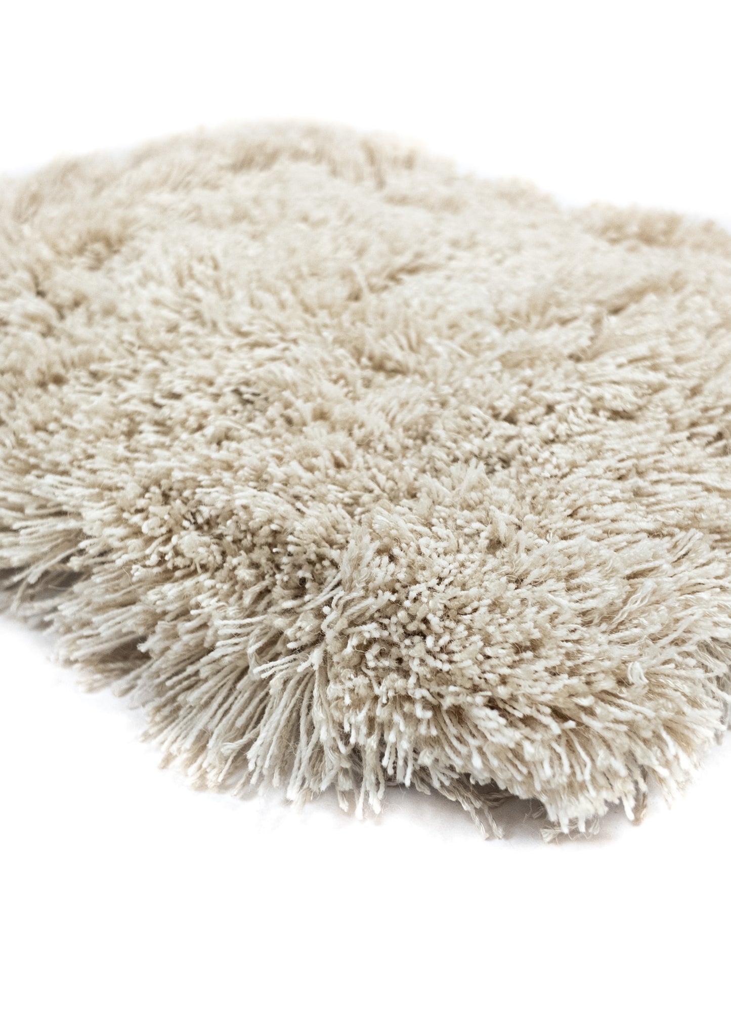 Carpet MOMO Rugs Naturais Light Beige Shaggy