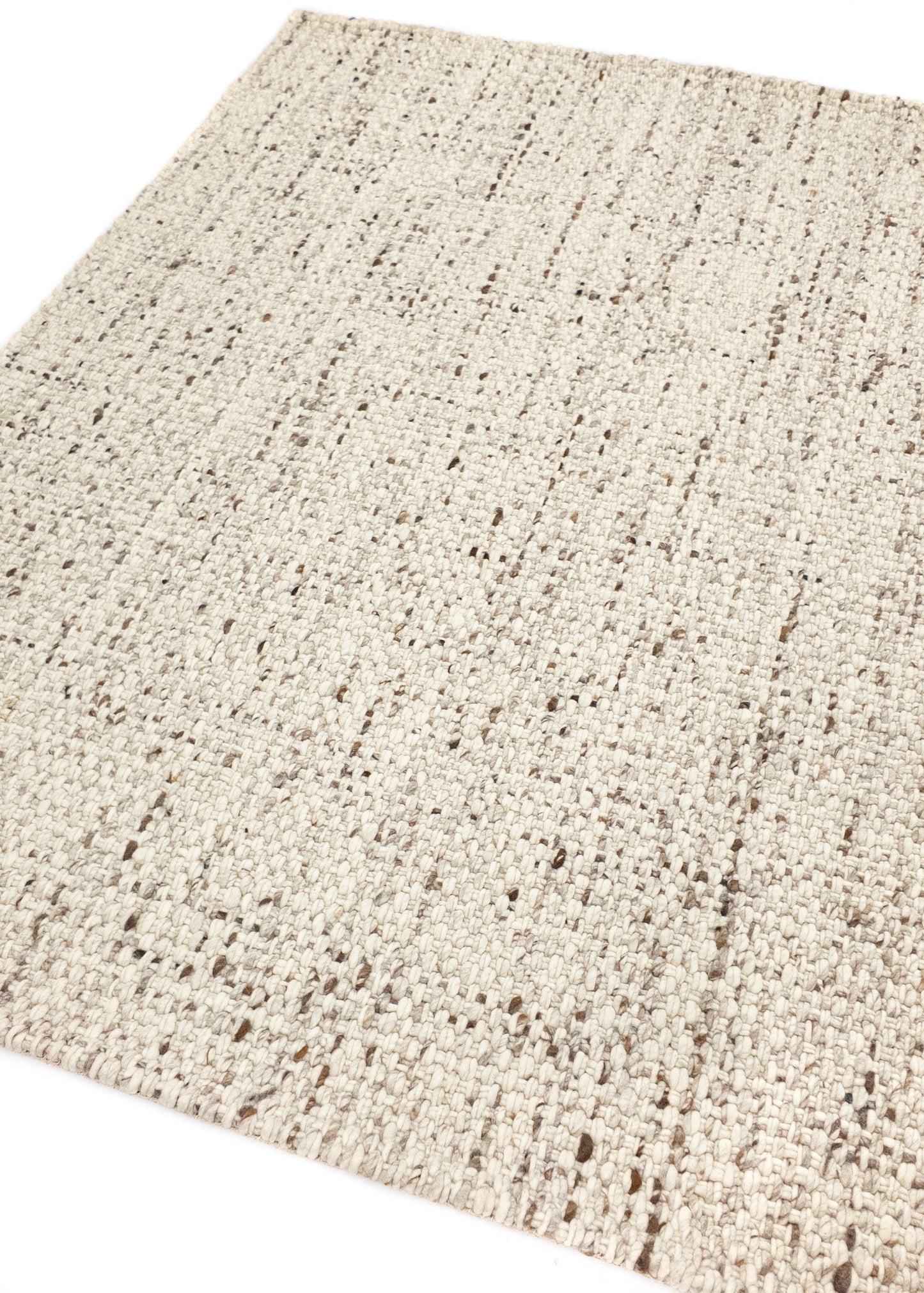 Carpet MOMO Rugs | Warpweft Brown White