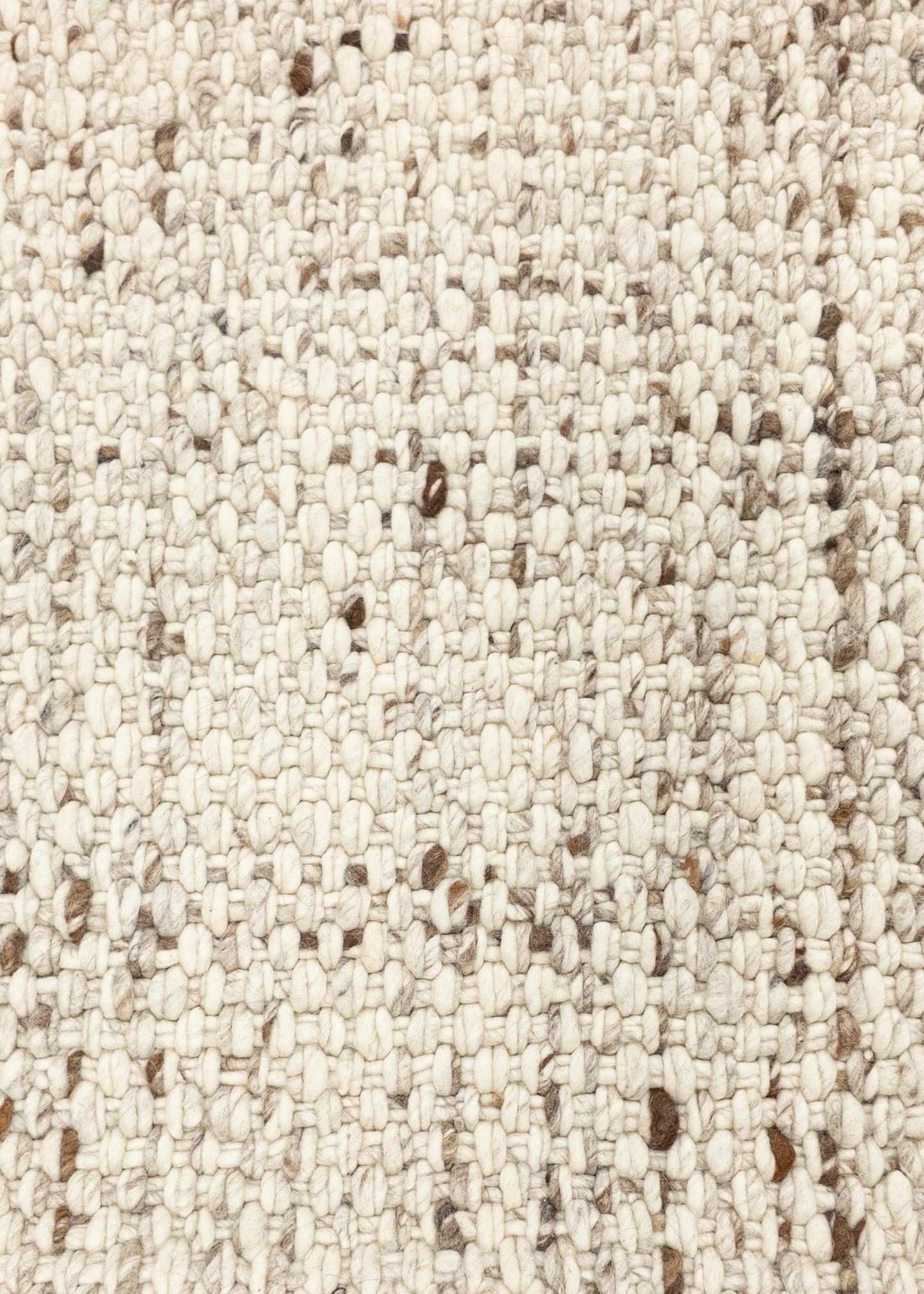 Carpet MOMO Rugs | Warpweft Brown White