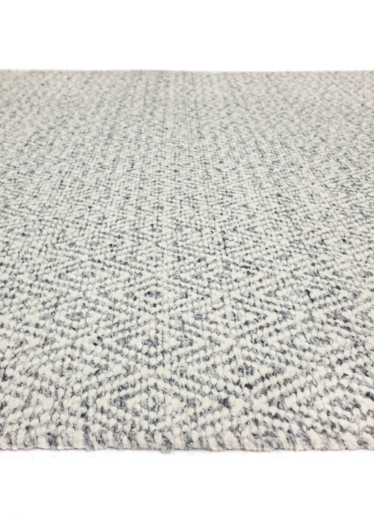 Carpet MOMO Rugs | Fine Baregrain Grey White