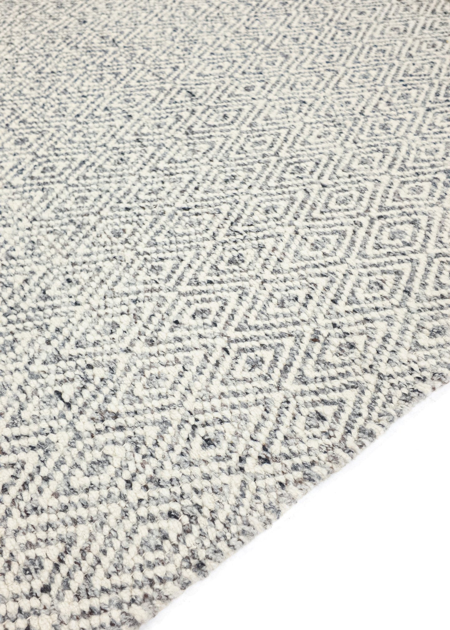 Carpet MOMO Rugs | Fine Baregrain Grey White