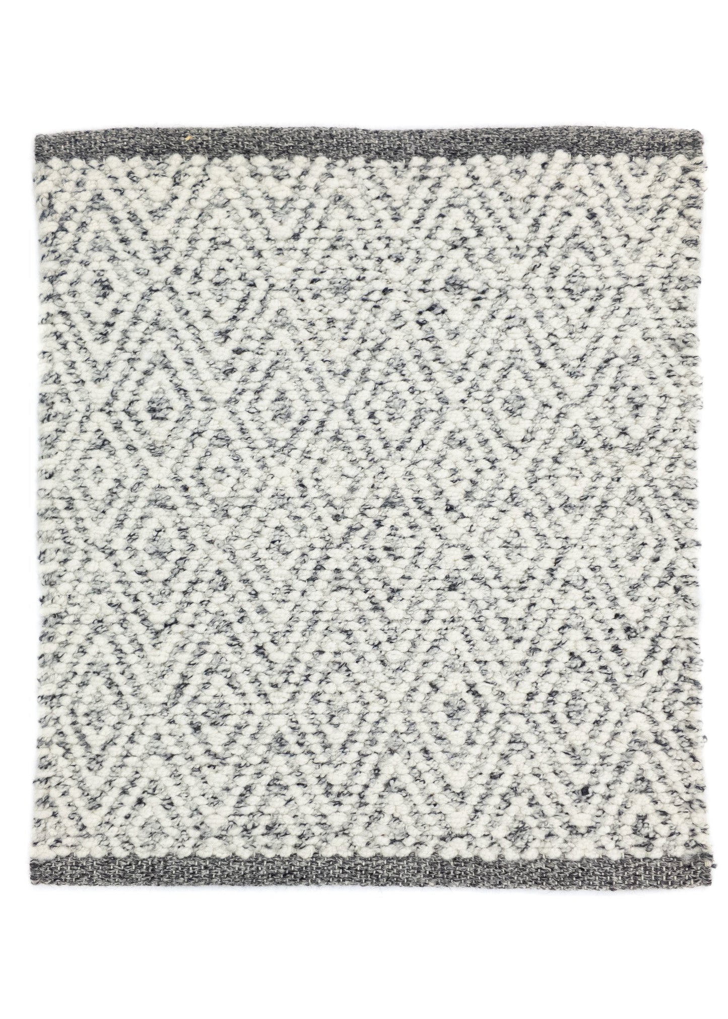 Carpet MOMO Rugs | Fine Baregrain Black White