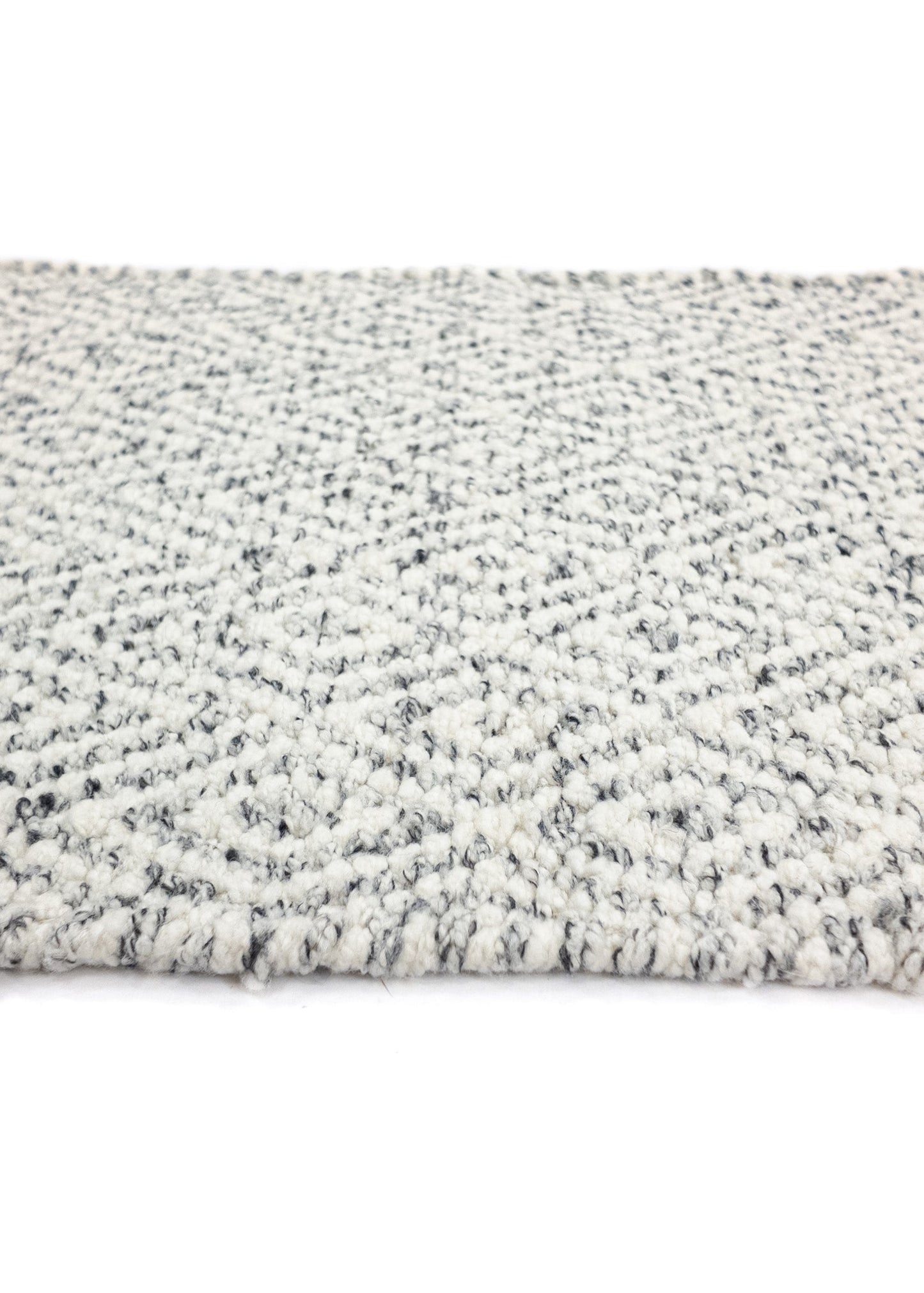 Carpet MOMO Rugs | Fine Baregrain Black White