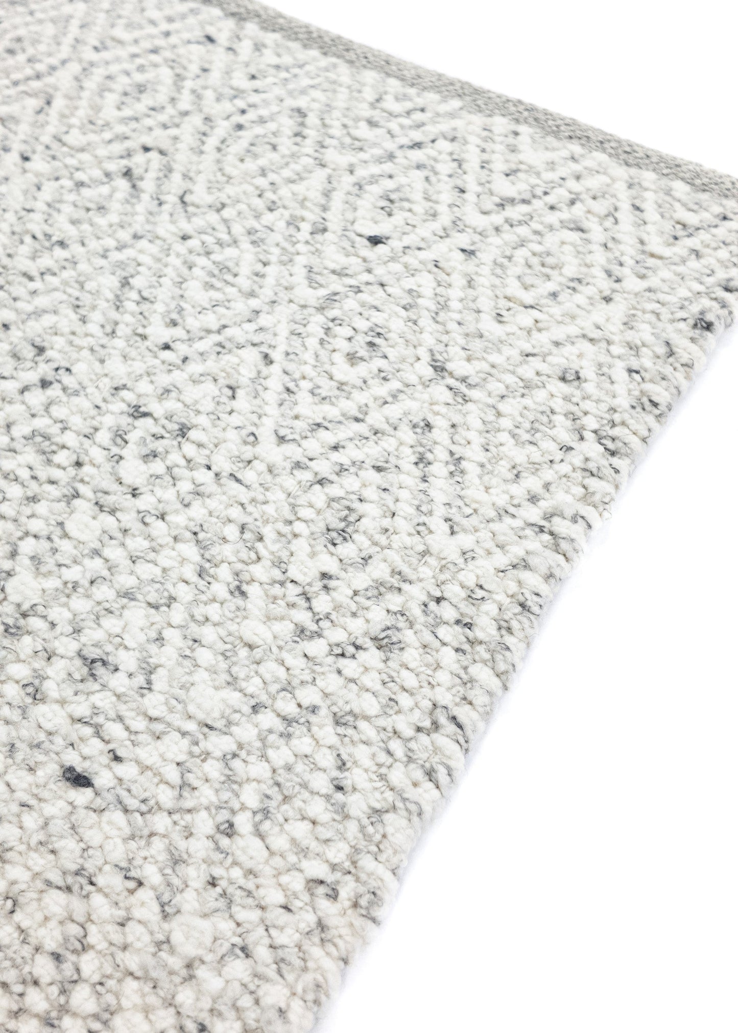 Carpet MOMO Rugs | Fine Baregrain White Grey