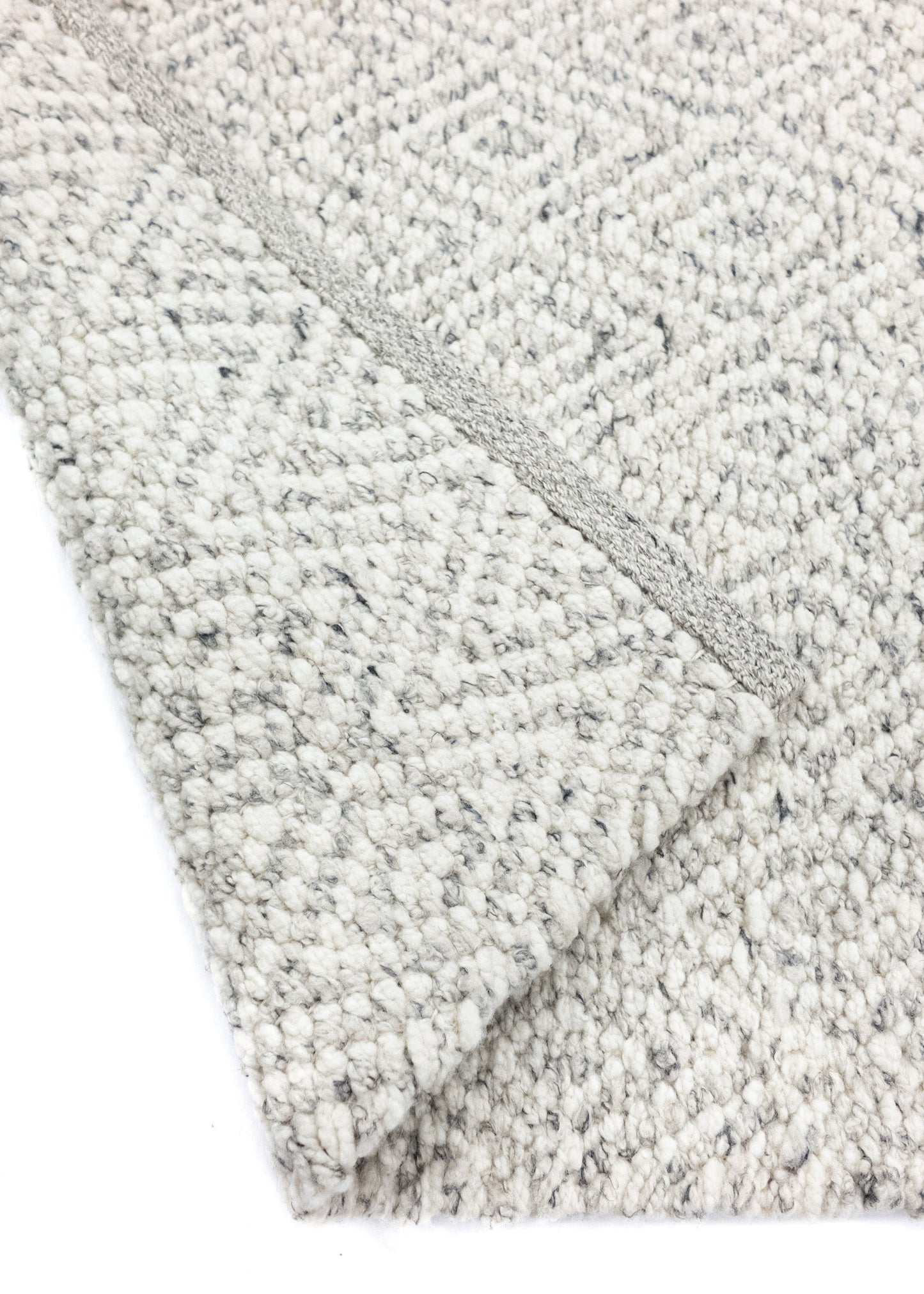 Carpet MOMO Rugs | Fine Baregrain White Grey