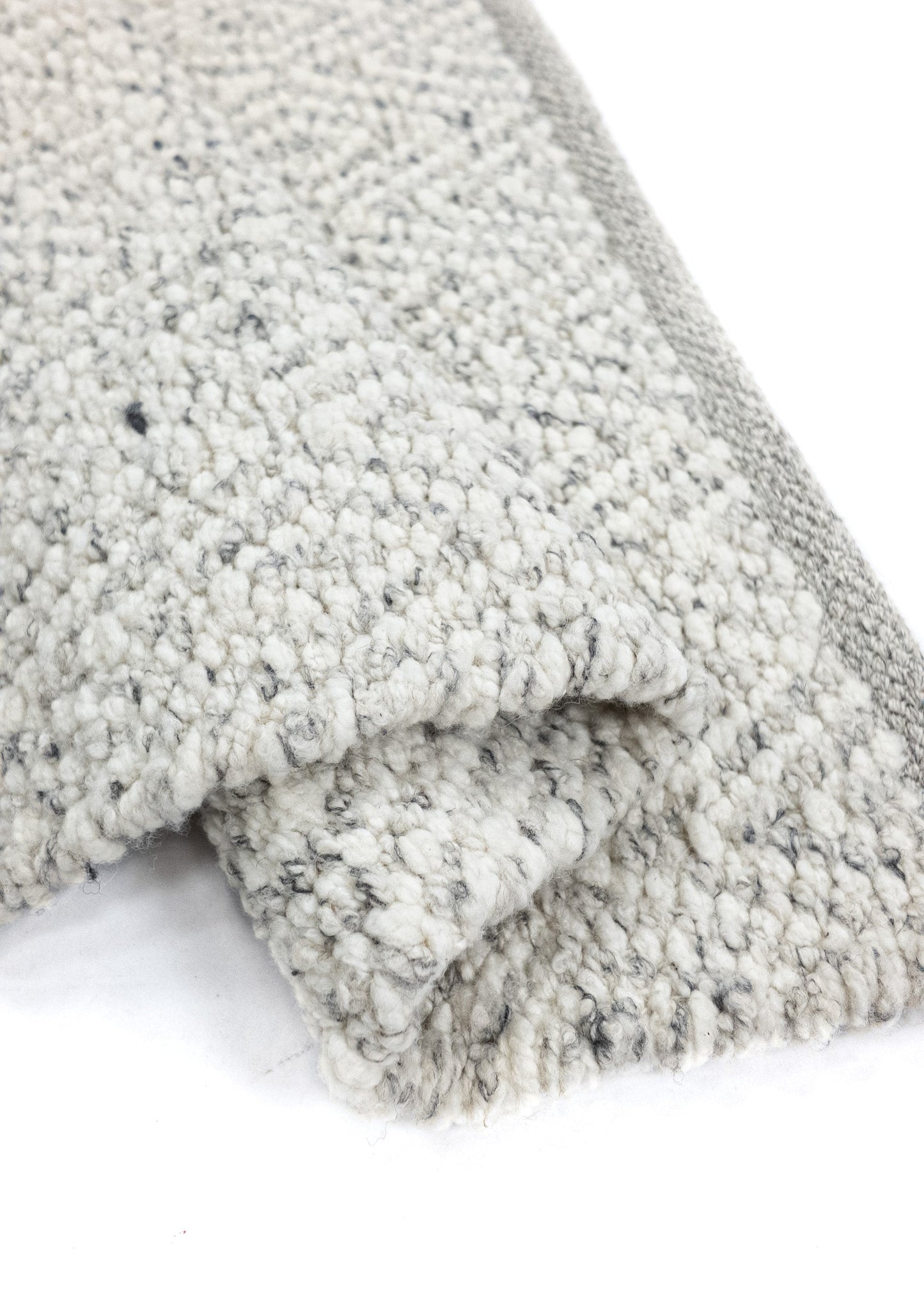 Carpet MOMO Rugs | Fine Baregrain White Grey