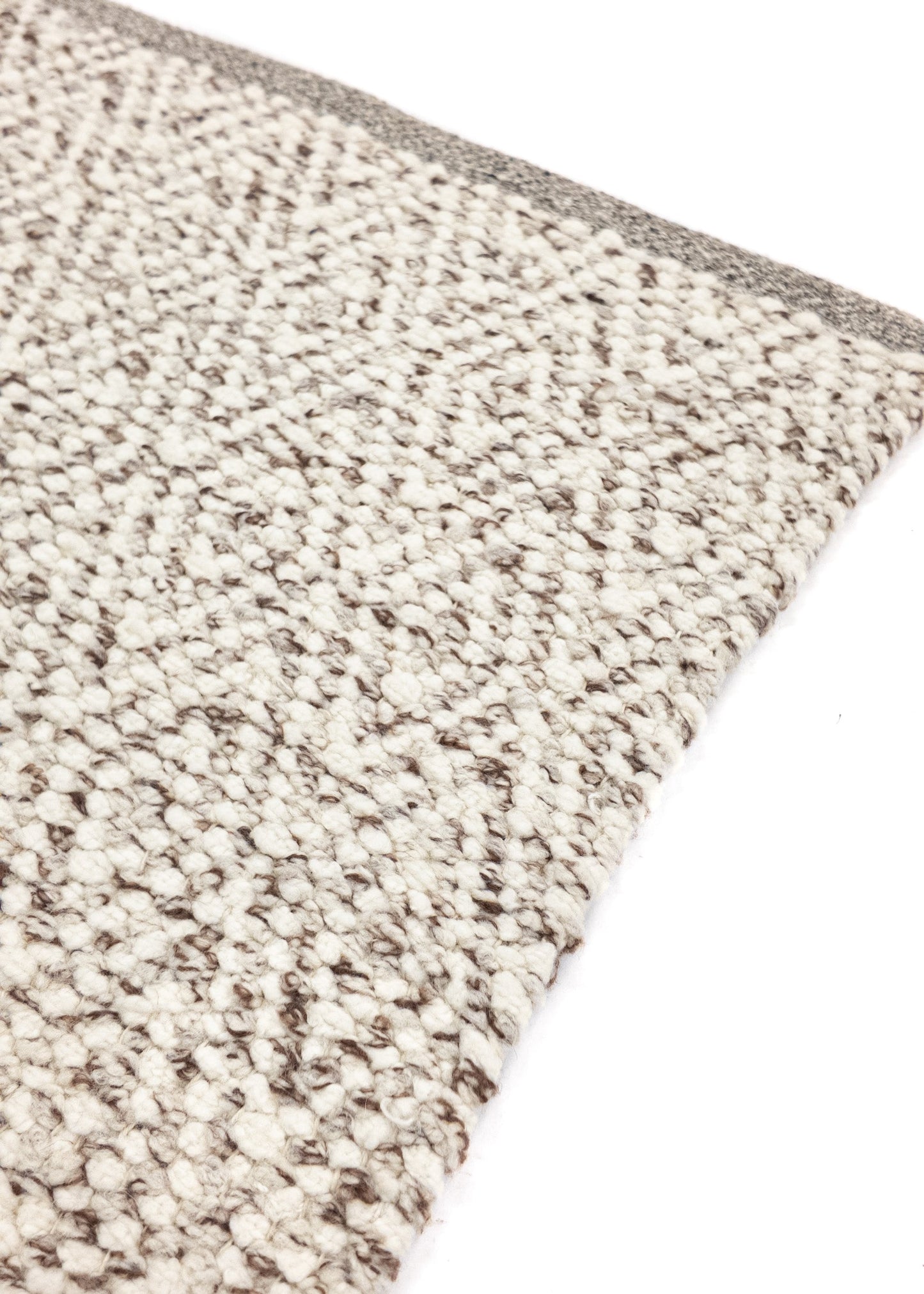 Carpet MOMO Rugs | Fine Baregrain Brown White