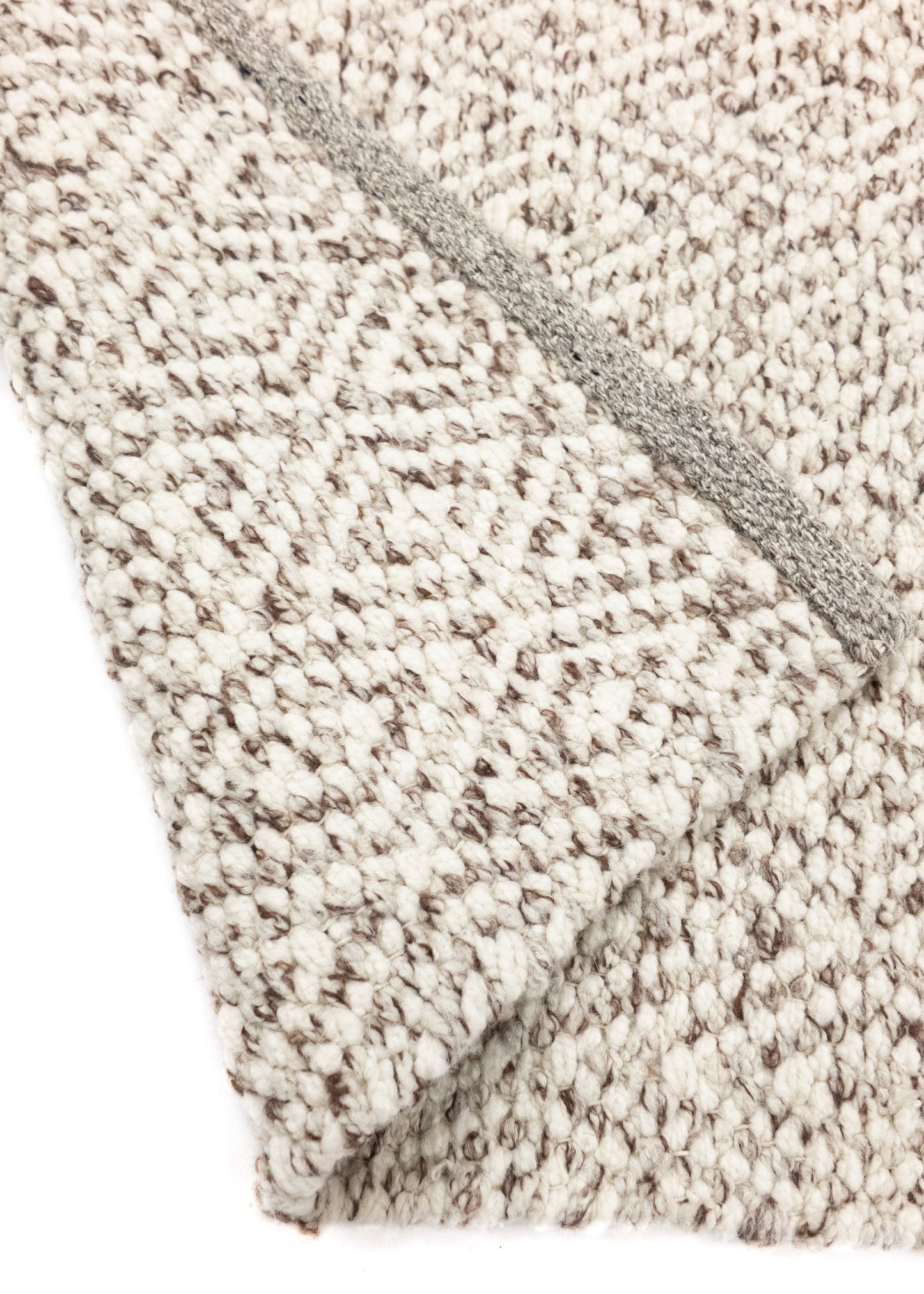 Carpet MOMO Rugs | Fine Baregrain Brown White