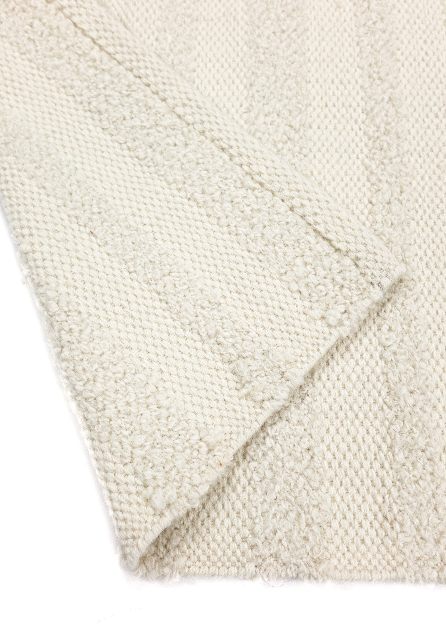 Carpet MOMO Rugs | Fine Nude Loop White