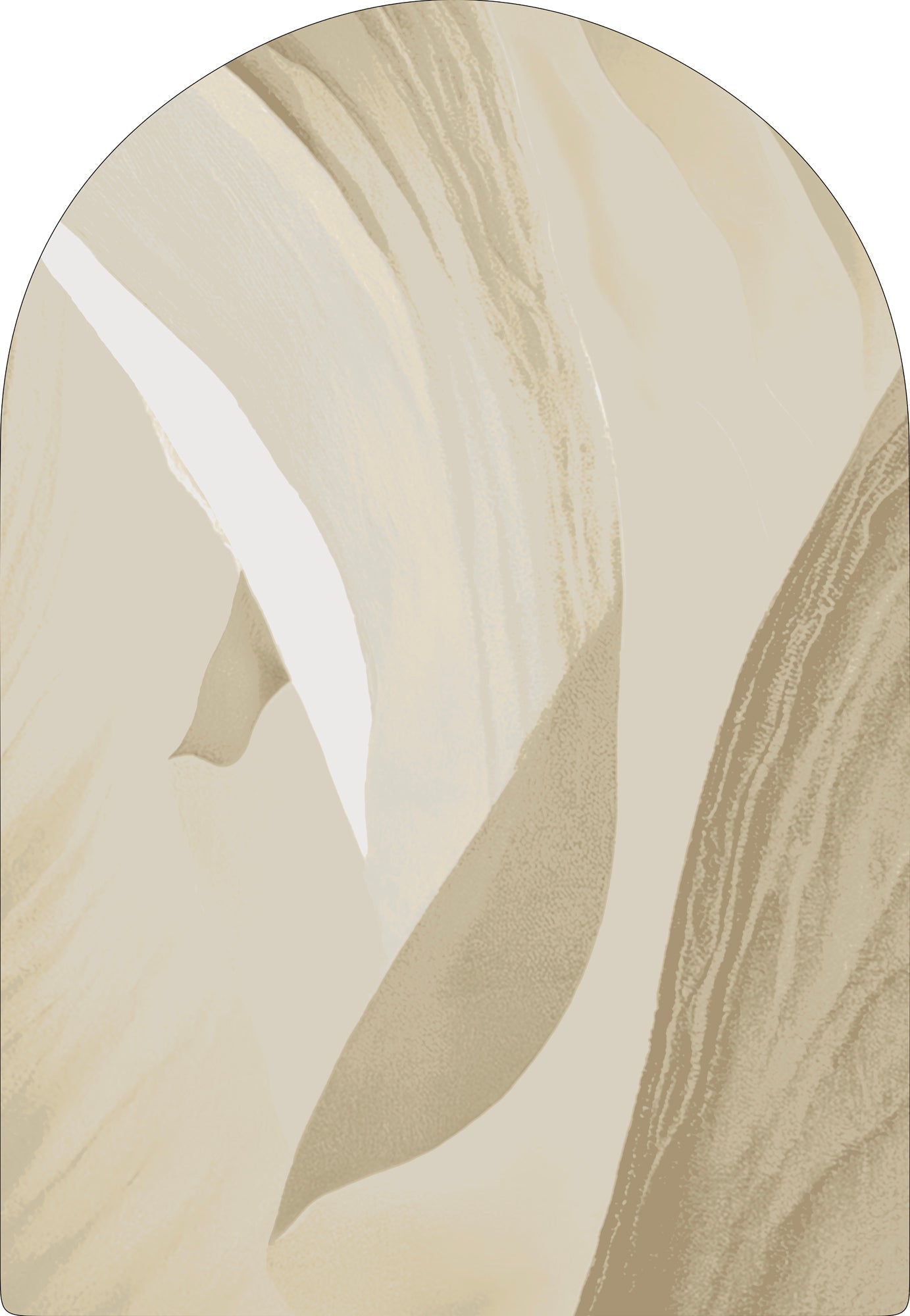 MOMO rugs x NOŪRA studios - Dune Sand Arch