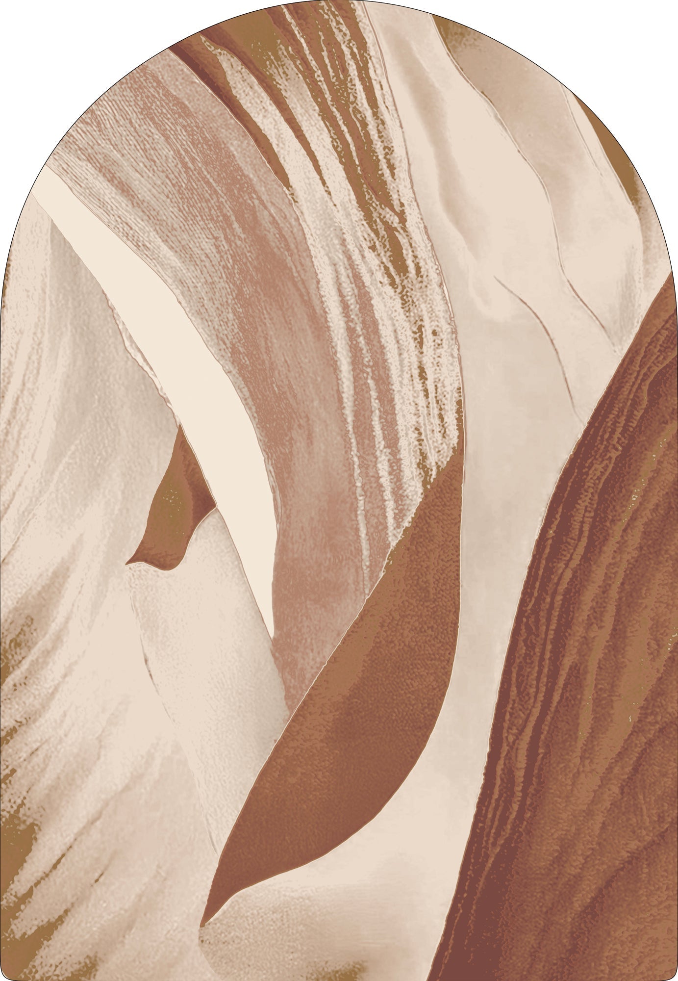 Rug MOMO rugs x NOŪRA studios - Dune Multicolour matt Arch
