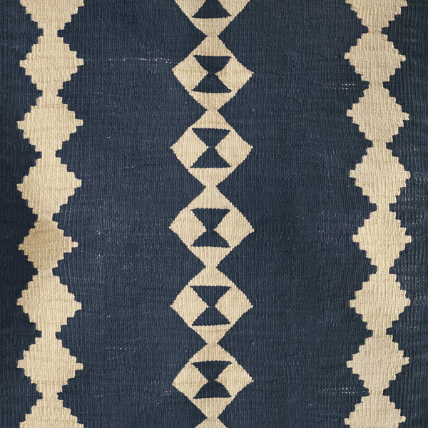 Stair runner Sophie Cooney Amulet Wool Fortis Navy