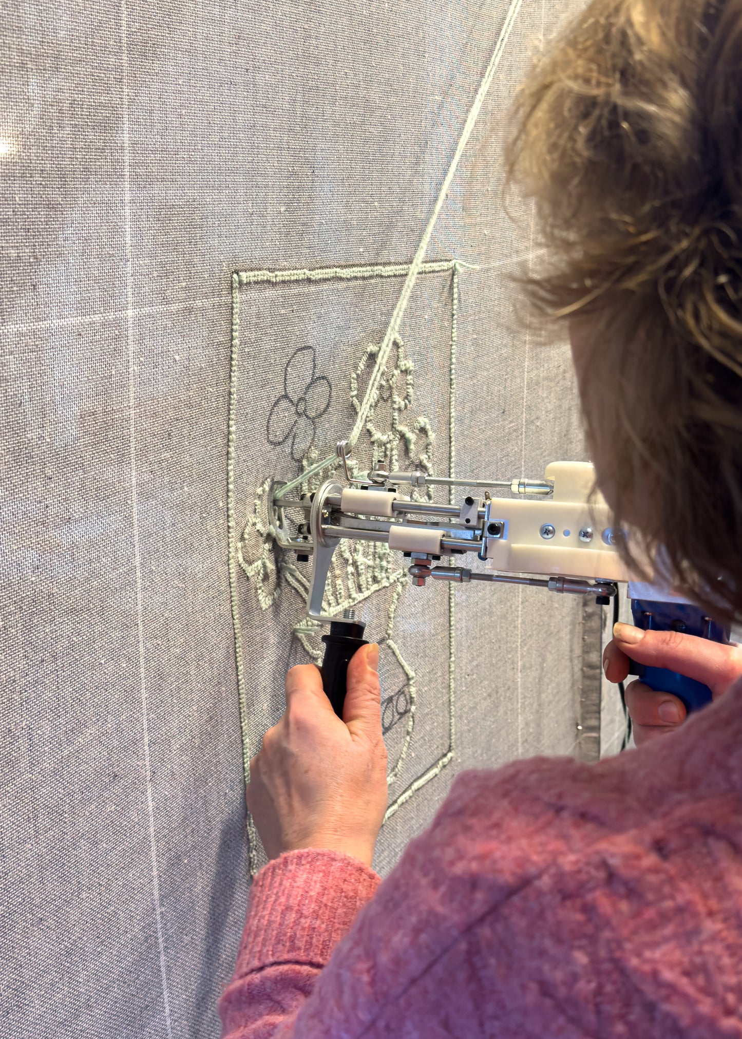 Workshop Rug Hand Tufting