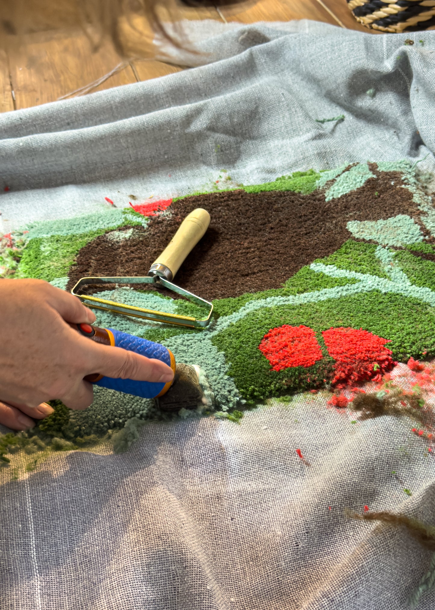 Workshop Rug Hand Tufting
