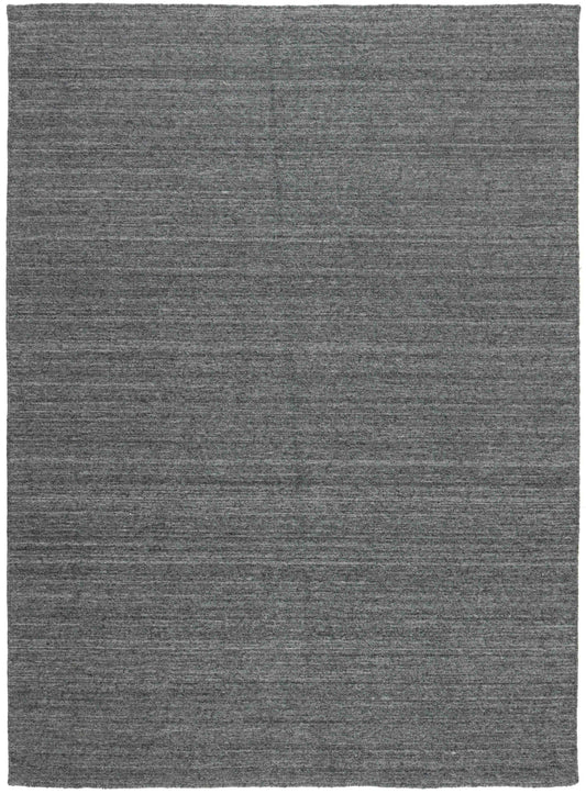 Laagpolig vloerkleed MOMO Rugs Nouveau Plain Dark Grey Vloerkledenwinkel