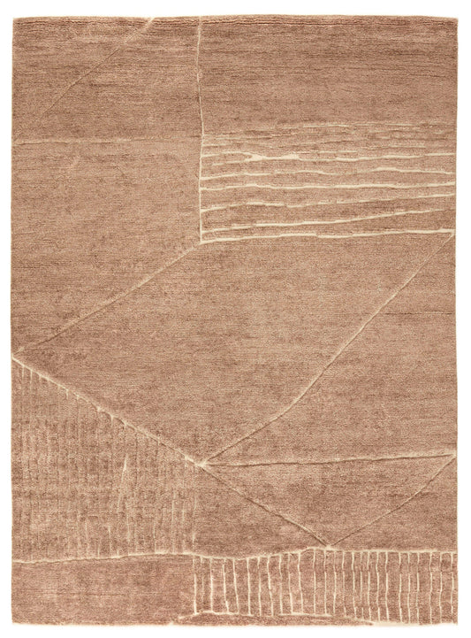 Carpet MOMO Rugs Landscape Fields Brown