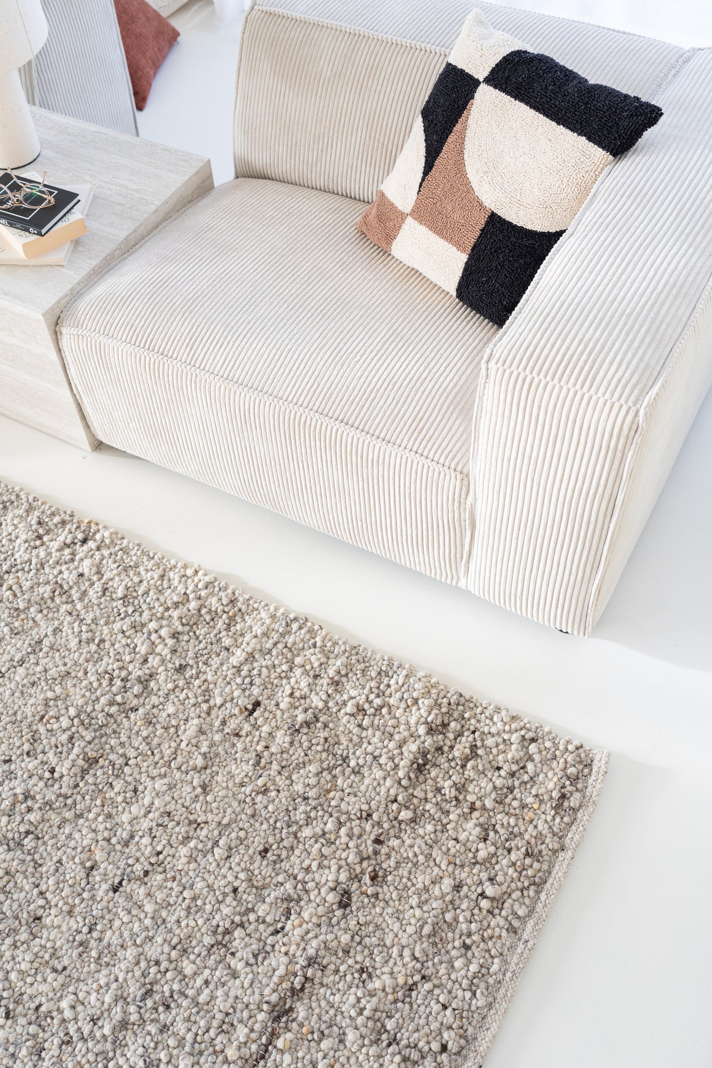 Carpet MOMO Rugs Lesa Brown Grey