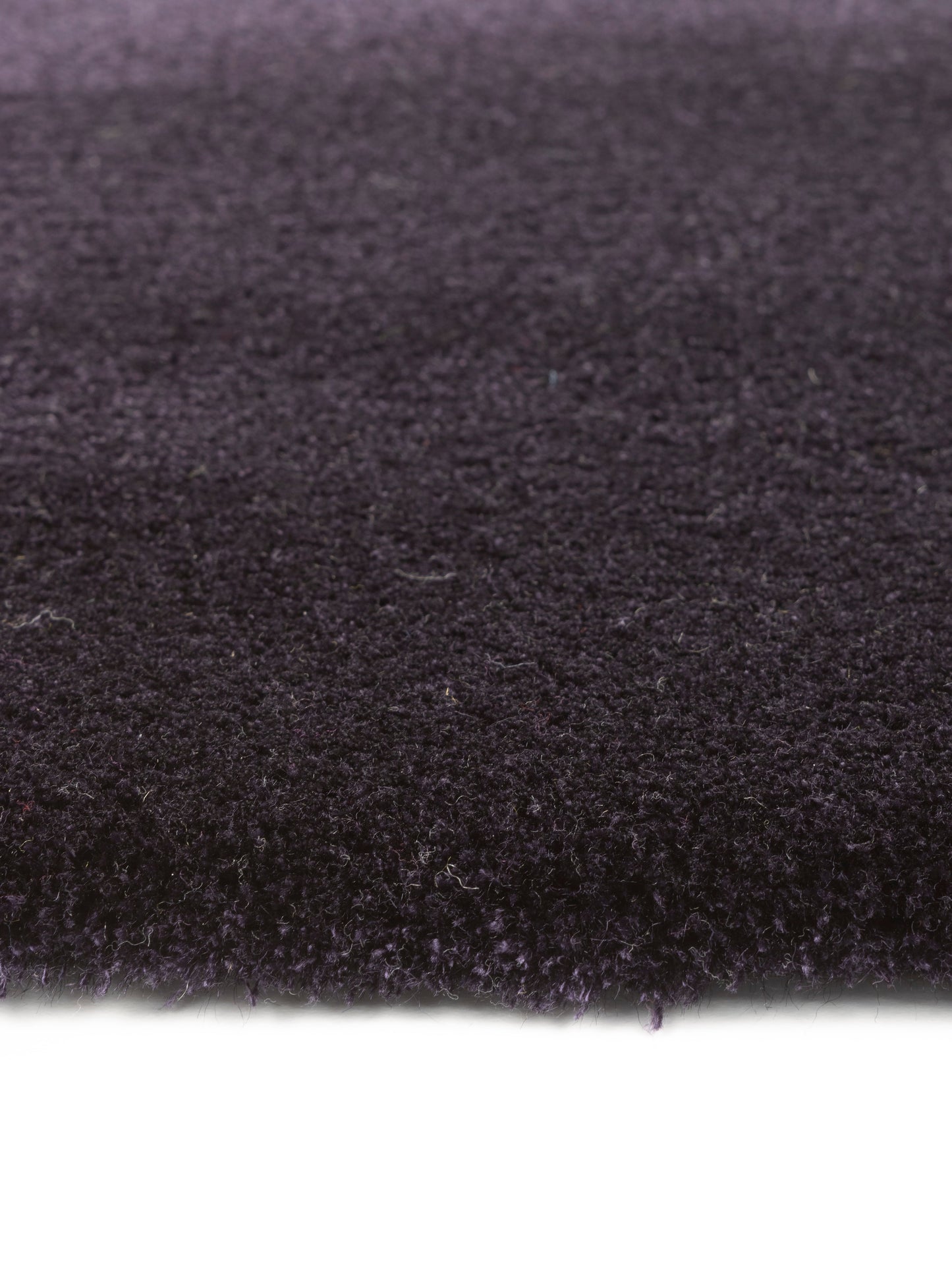 MOMO Rugs Naturais Smooth Ebony Black Carpet