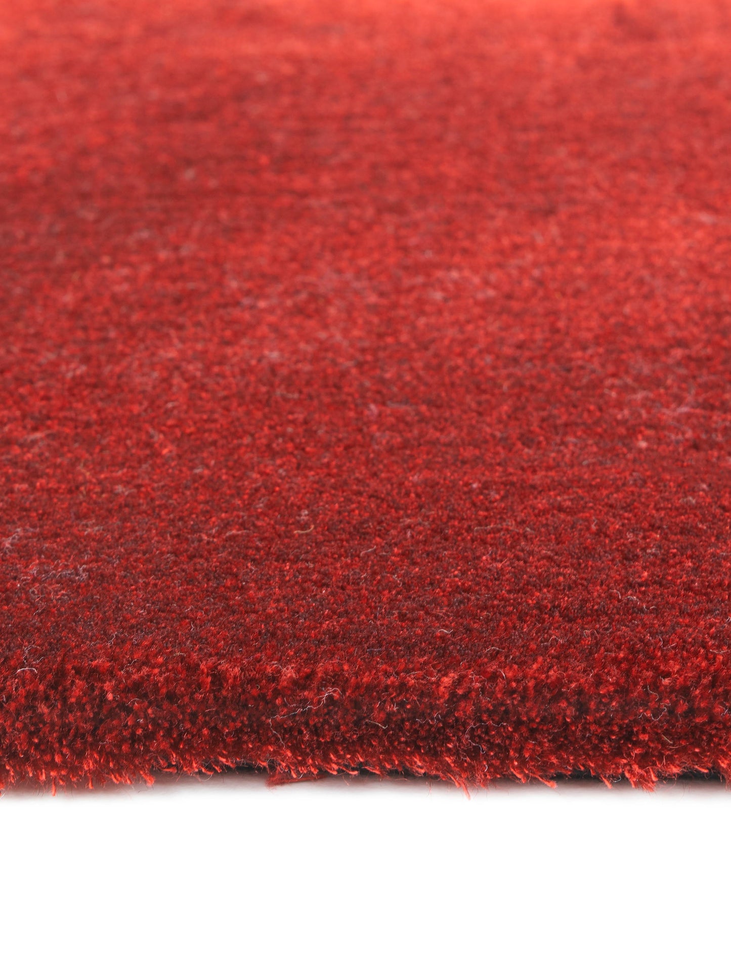 MOMO Rugs Naturais Smooth Dark Red Carpet
