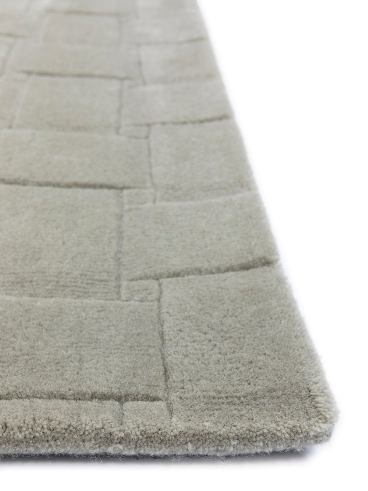 Carpet MOMO Rugs Studio | Braid Light Grey