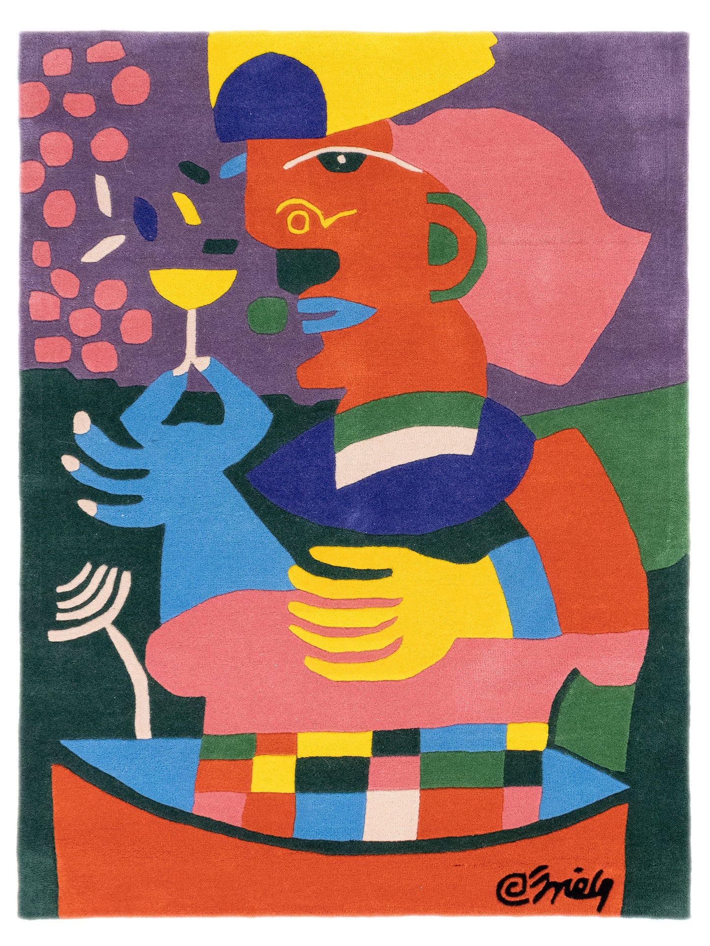 Wall Rug Carpet MOMO Rugs Art | Clemens Briels | Catador De Vinos