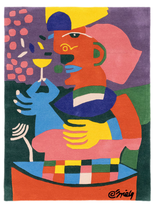 Wall Rug Carpet MOMO Rugs Art | Clemens Briels | Catador De Vinos
