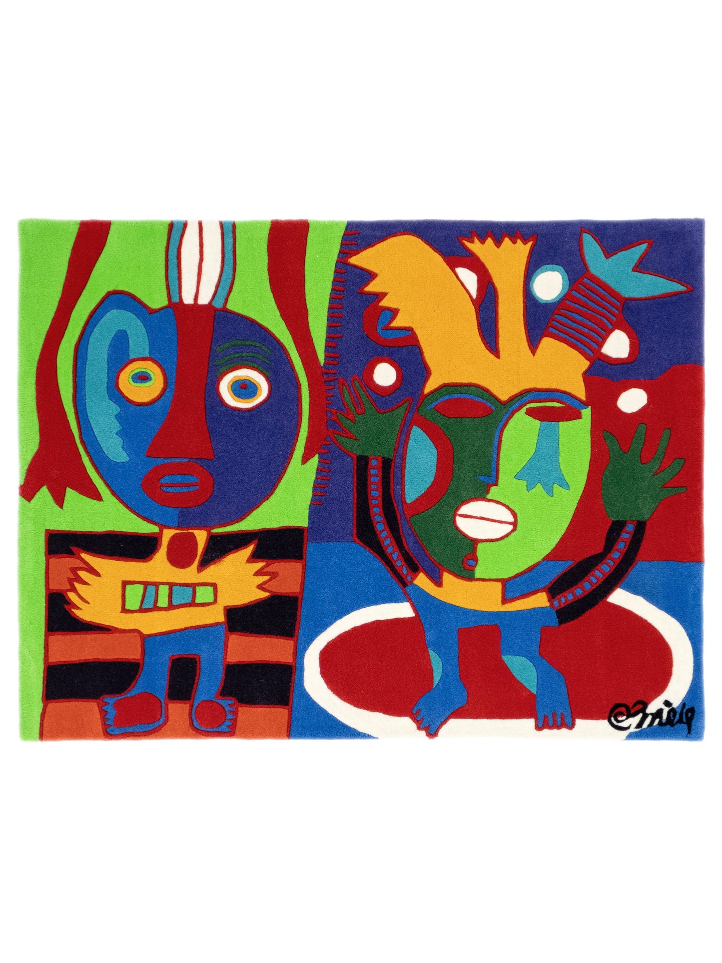 Tapestry MOMO Rugs Art | Clemens Briels | Dos Merengues