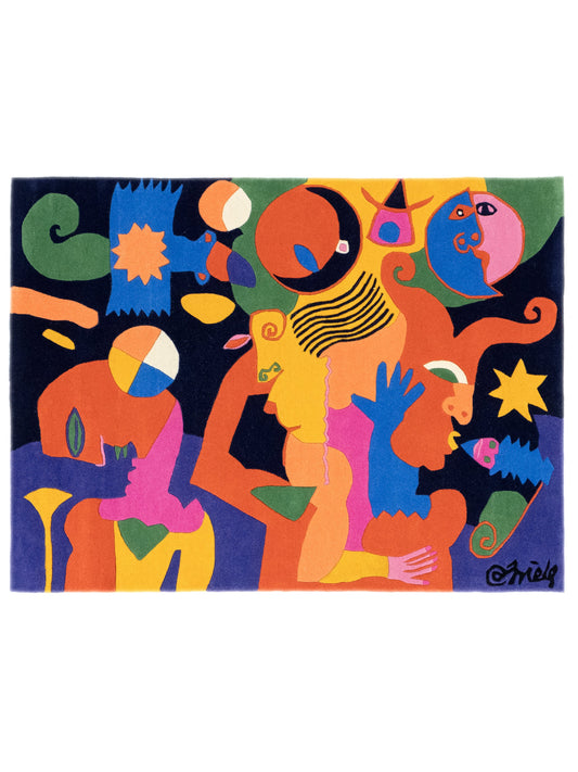 Wall Rug Tapestry MOMO Rugs Art | Clemens Briels | Des Sources Inconnues Uns