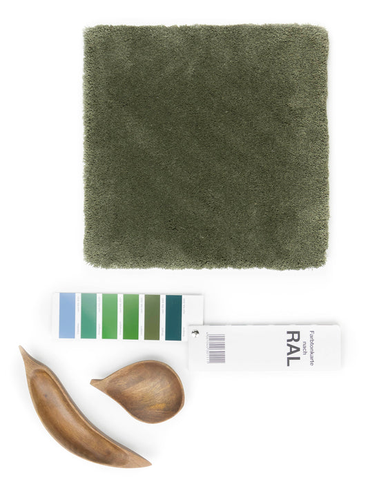 Rug MOMO Rugs Naturais Bright H/L Seadweed green