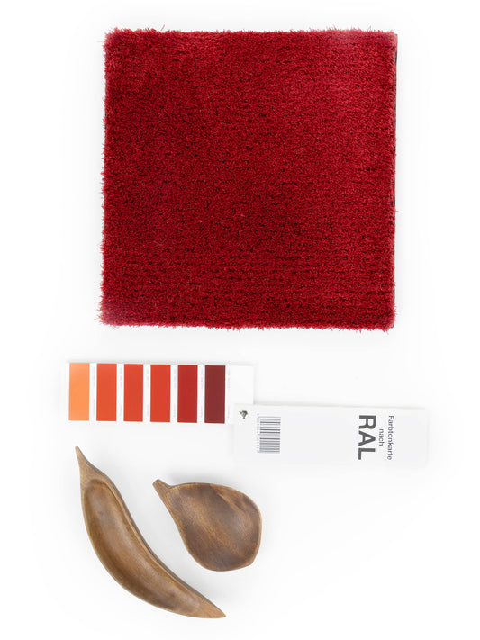 Rug MOMO Rugs Naturais Bright H/L Ruby Red