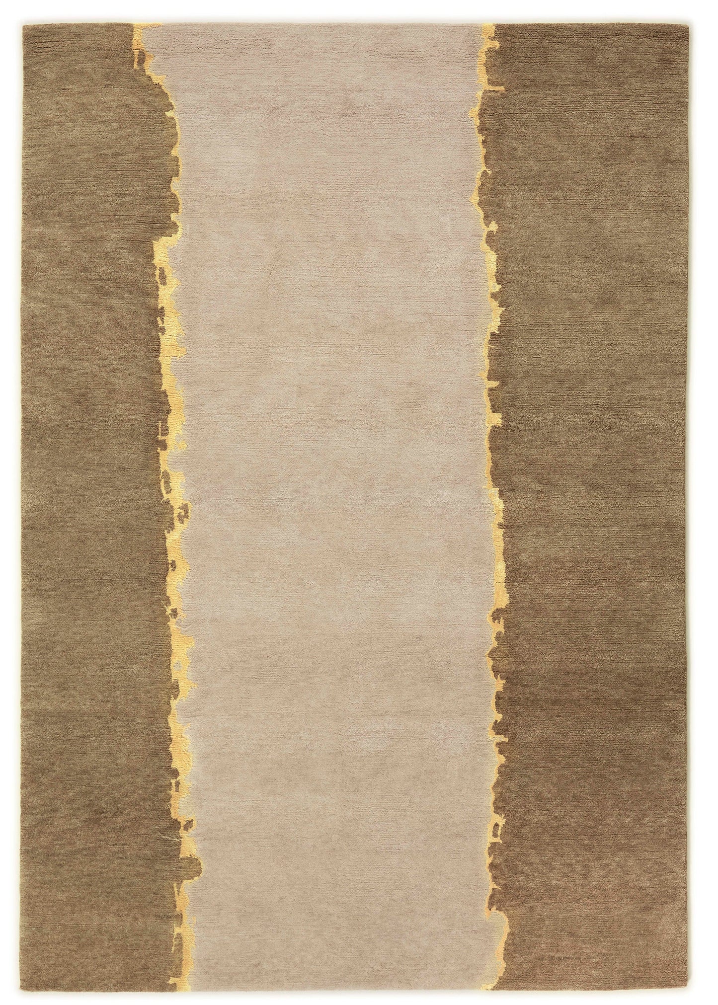MOMO Rugs New Age Runway Yellow Carpet