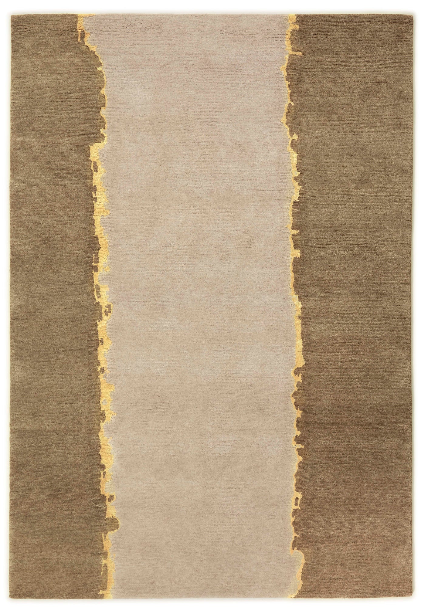 MOMO Rugs New Age Runway Yellow Carpet