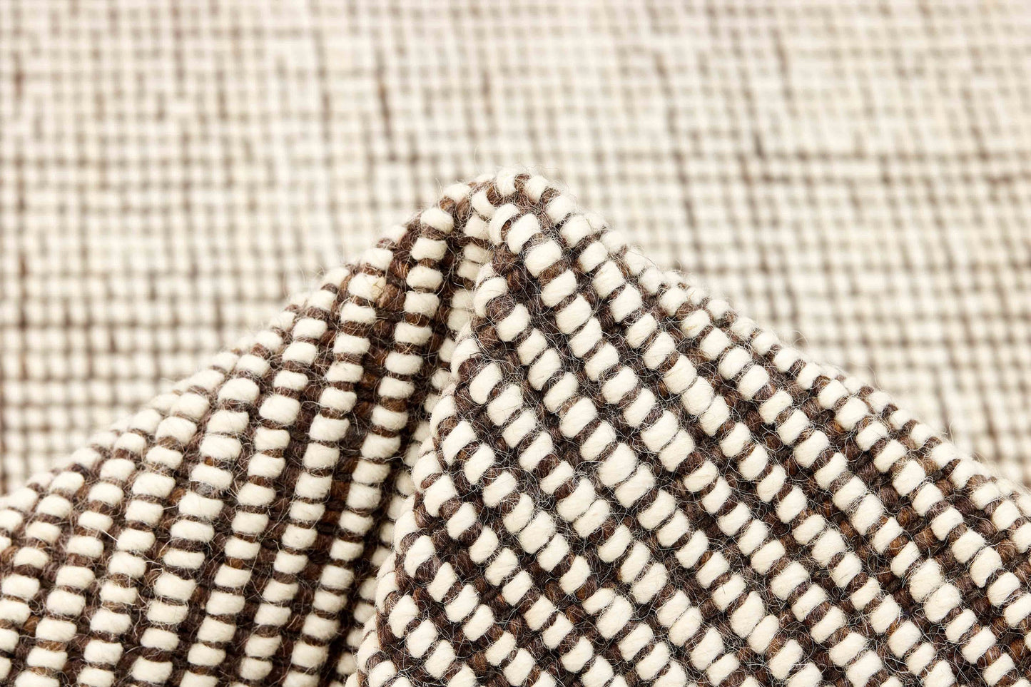 Carpet MOMO Rugs Nordic Flair Brown white