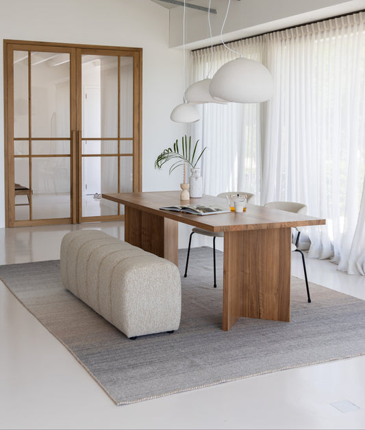 Carpet MOMO Rugs Panorama Kelim Natural Multi