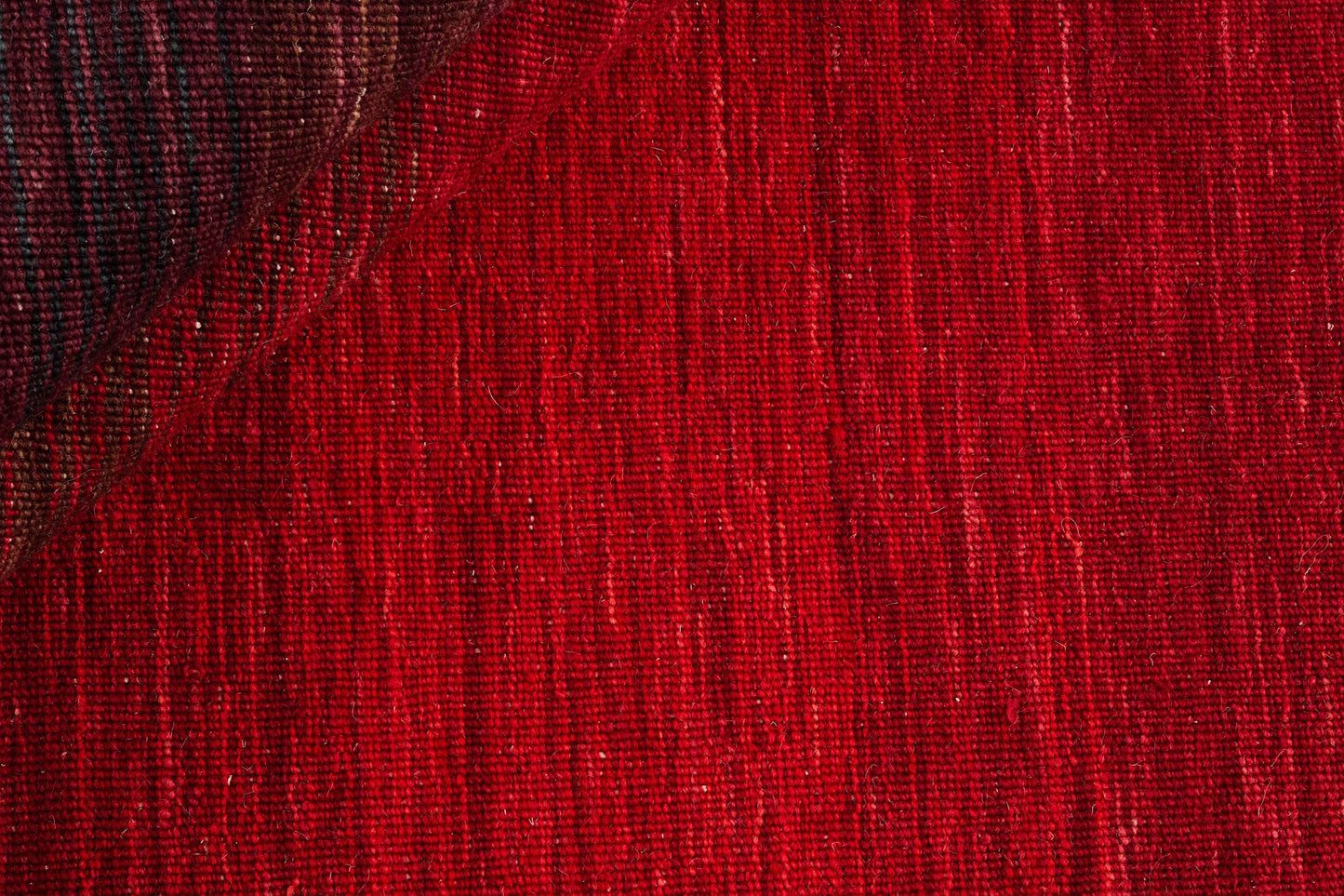 Carpet MOMO Rugs Panorama Kelim Black Red