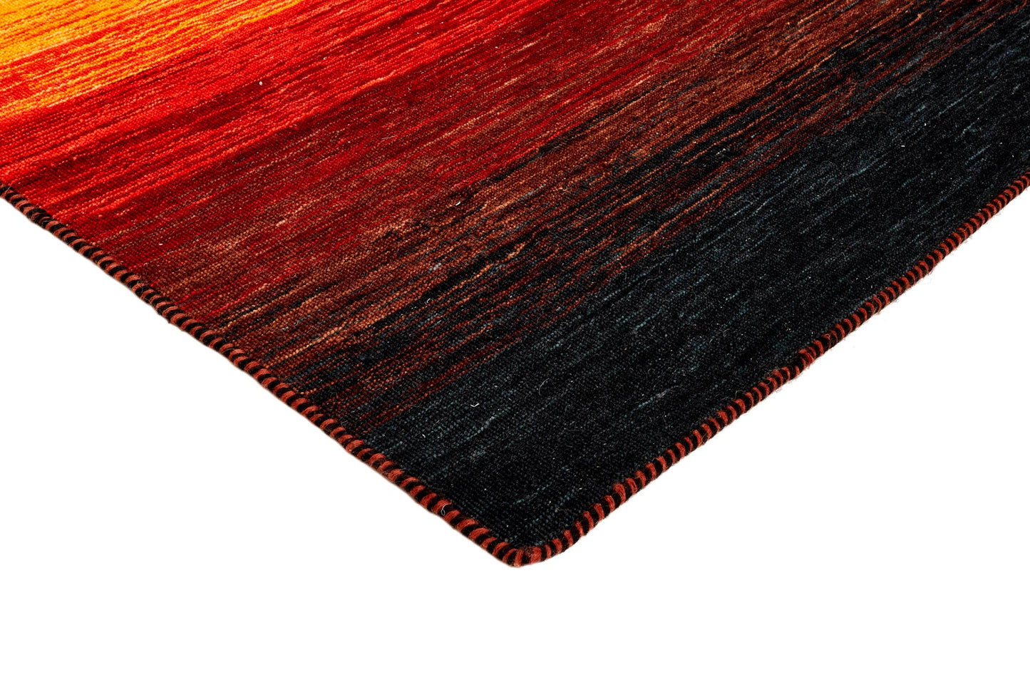 Carpet MOMO Rugs Panorama Kelim Black Terra