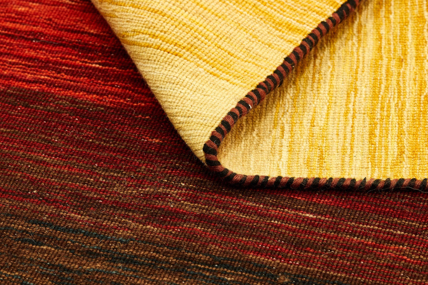 Carpet MOMO Rugs Panorama Kelim Black Terra