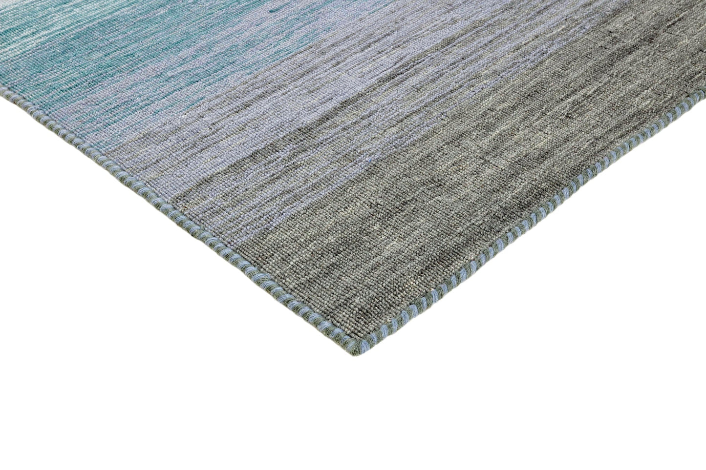Carpet MOMO Rugs Panorama Kelim Grey Blue