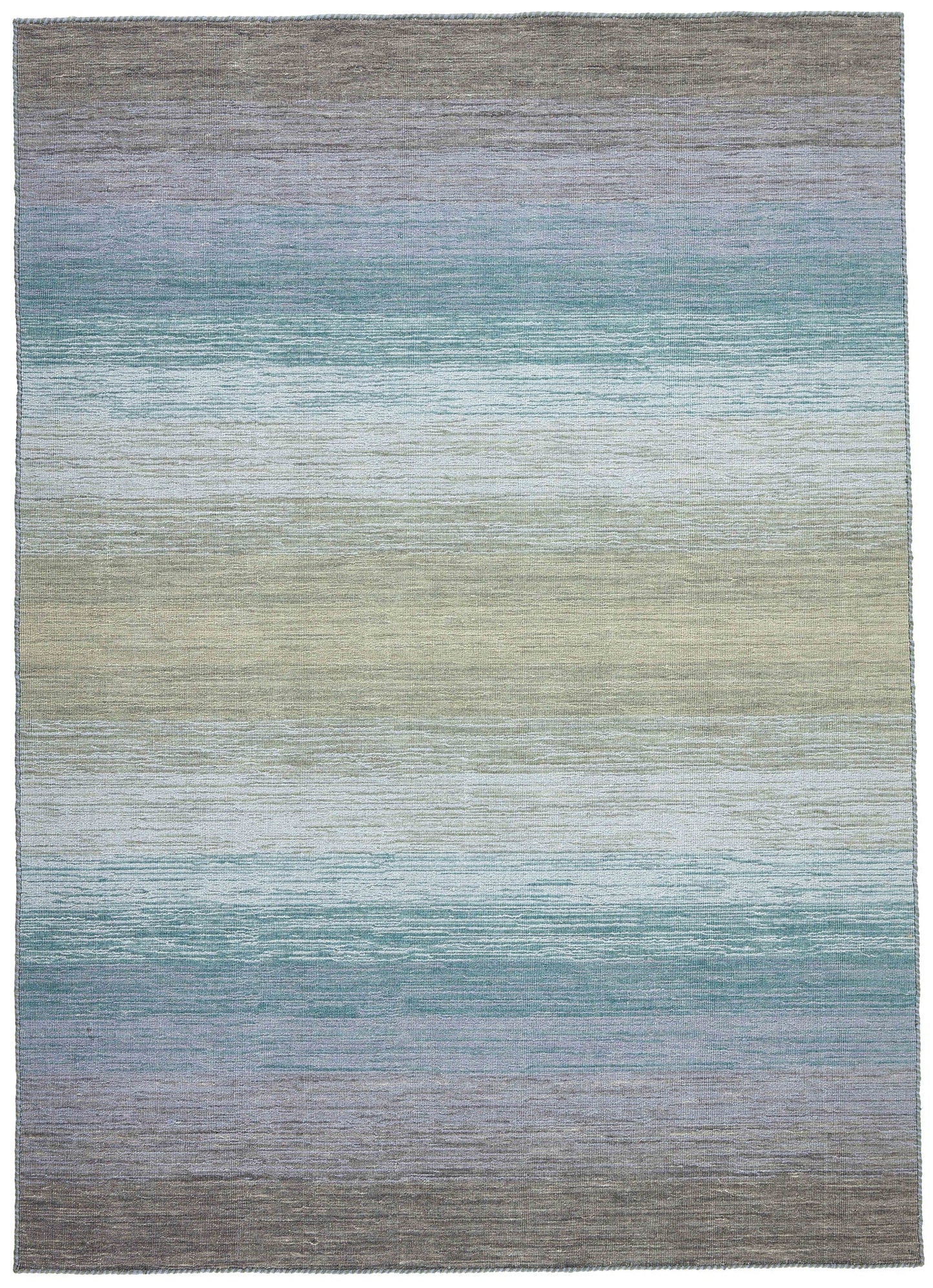 Carpet MOMO Rugs Panorama Kelim Grey Blue