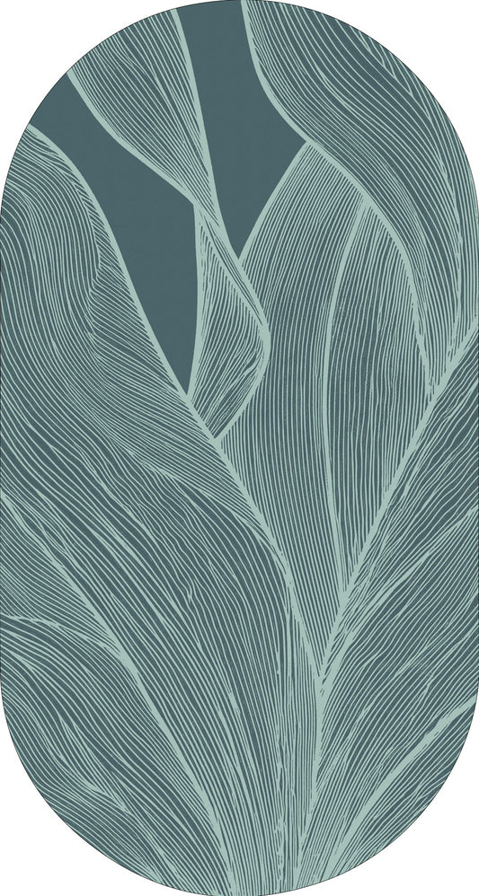 Rug MOMO rugs x NOŪRA studios - Botanical Aqua capsule