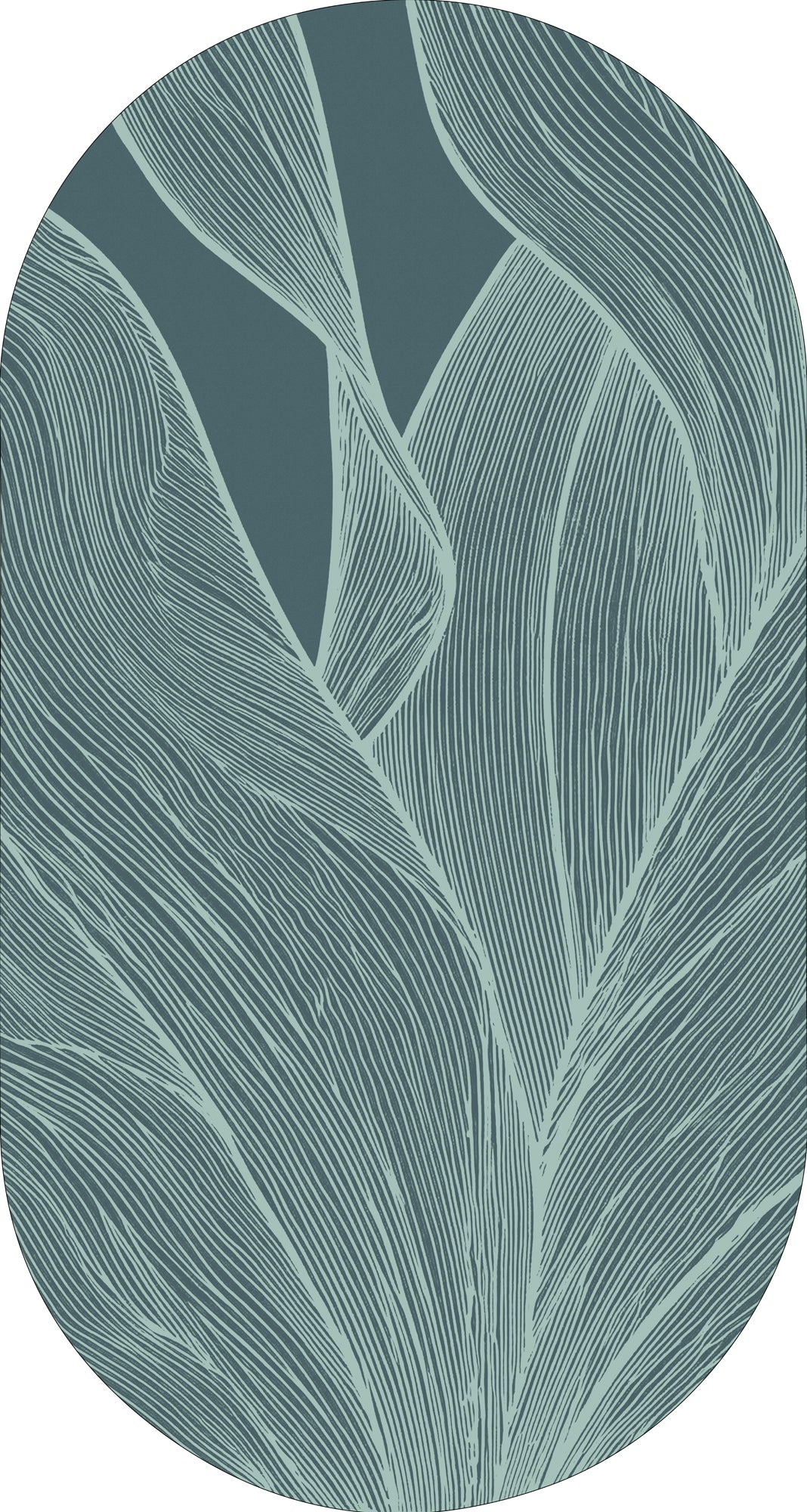 Rug MOMO rugs x NOŪRA studios - Botanical Aqua capsule