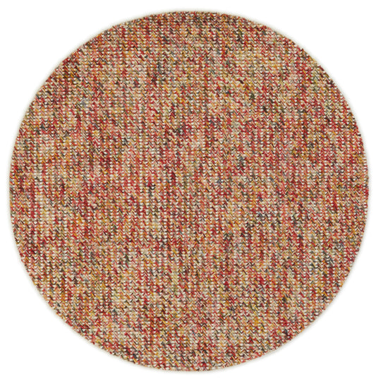 MOMO Rugs Rainbow Round Multicolour