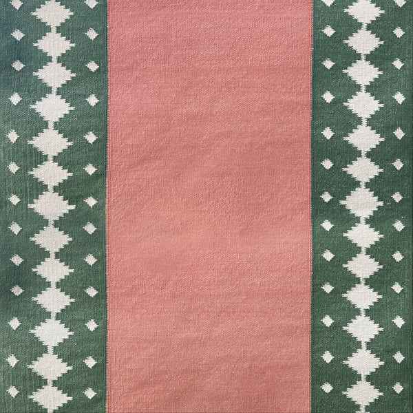 Stair Runner Sophie Cooney Raw Cotton Rudis Via Soft Pink