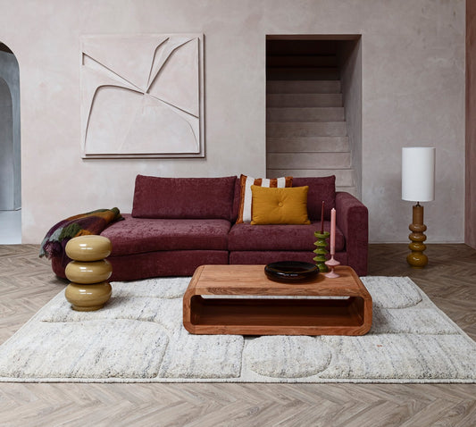 Carpet MOMO Rugs Scala Grey Cream